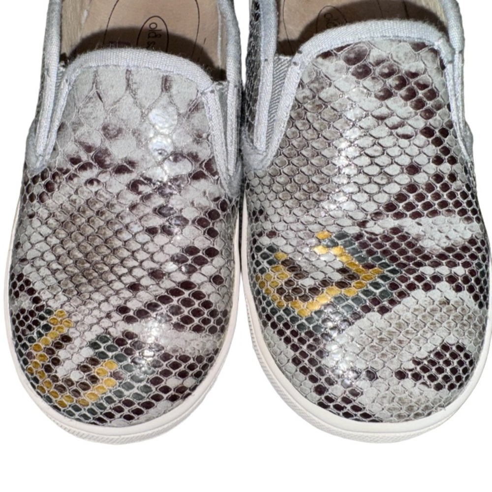 OLD SOLES abby snakeskin slip on shoes girls shoes size 30 or US 13 - Picture 12 of 15